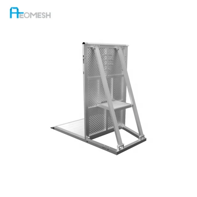 AEOMESH Made in Guangzhou metal events concert barrier fencing,aluminium barrier flood gate,Factory price stage barrier