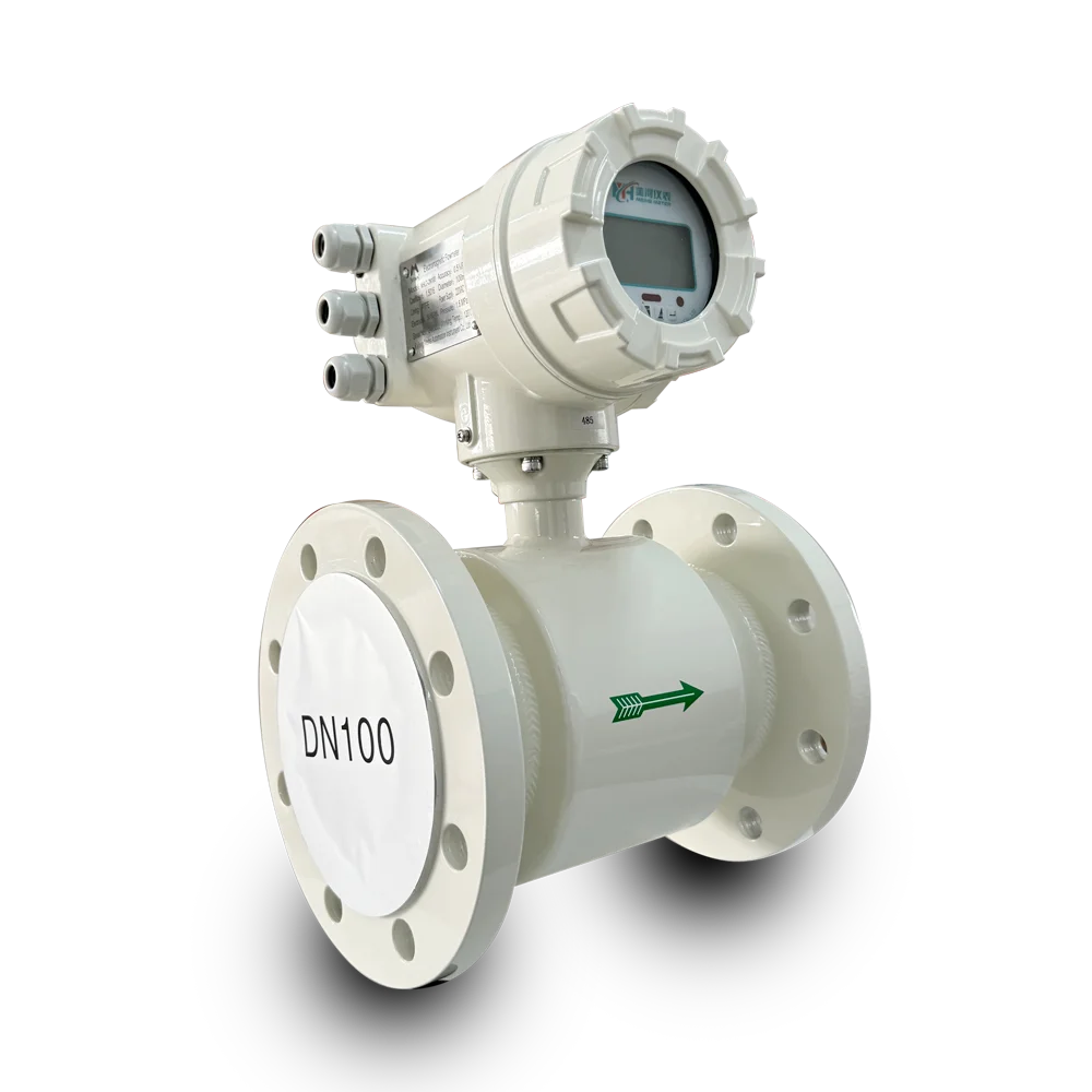 Flange Connection Sewage Water Flowmeter Good Price 0.5%R Water Modbus Electromagnetic Flowmeter