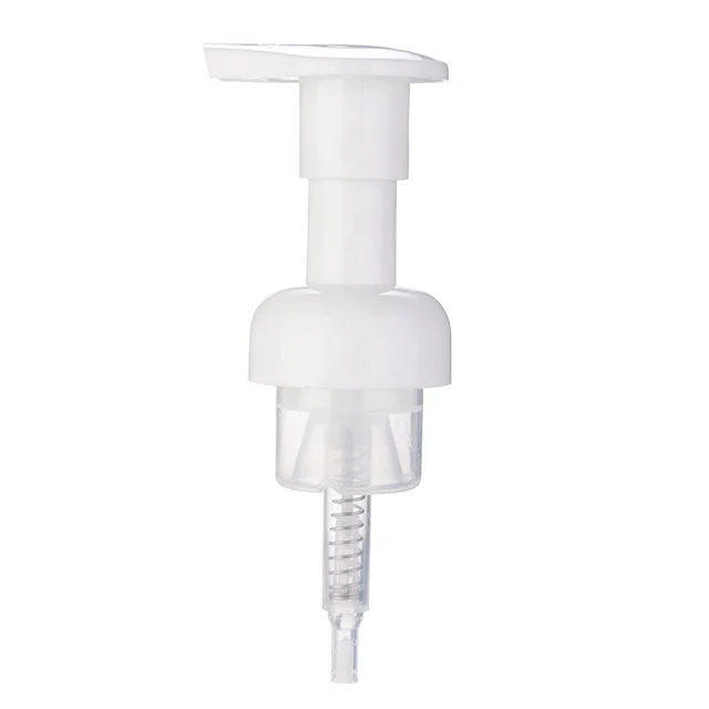 40mm Red color plastic foam pump dispenser cosmetic foaming pump