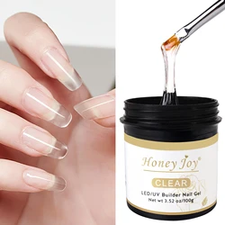 100g/bottle Builder Nail Gel Clear Hard Gel Builder for Nail Extension Gel