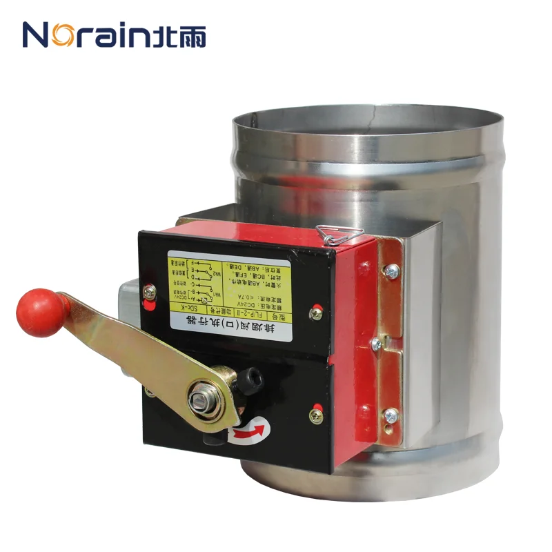 304 Stainless Steel Round Circular Fire Damper for Duct HVAC