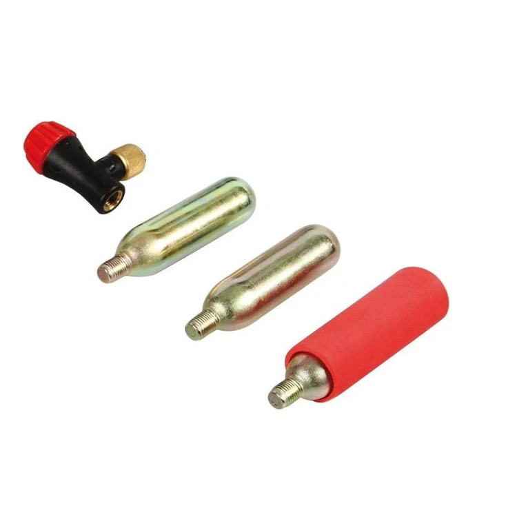 16 Gram 3/8 1/2 Threaded CO2 Gas Cartridge For Bike Pump