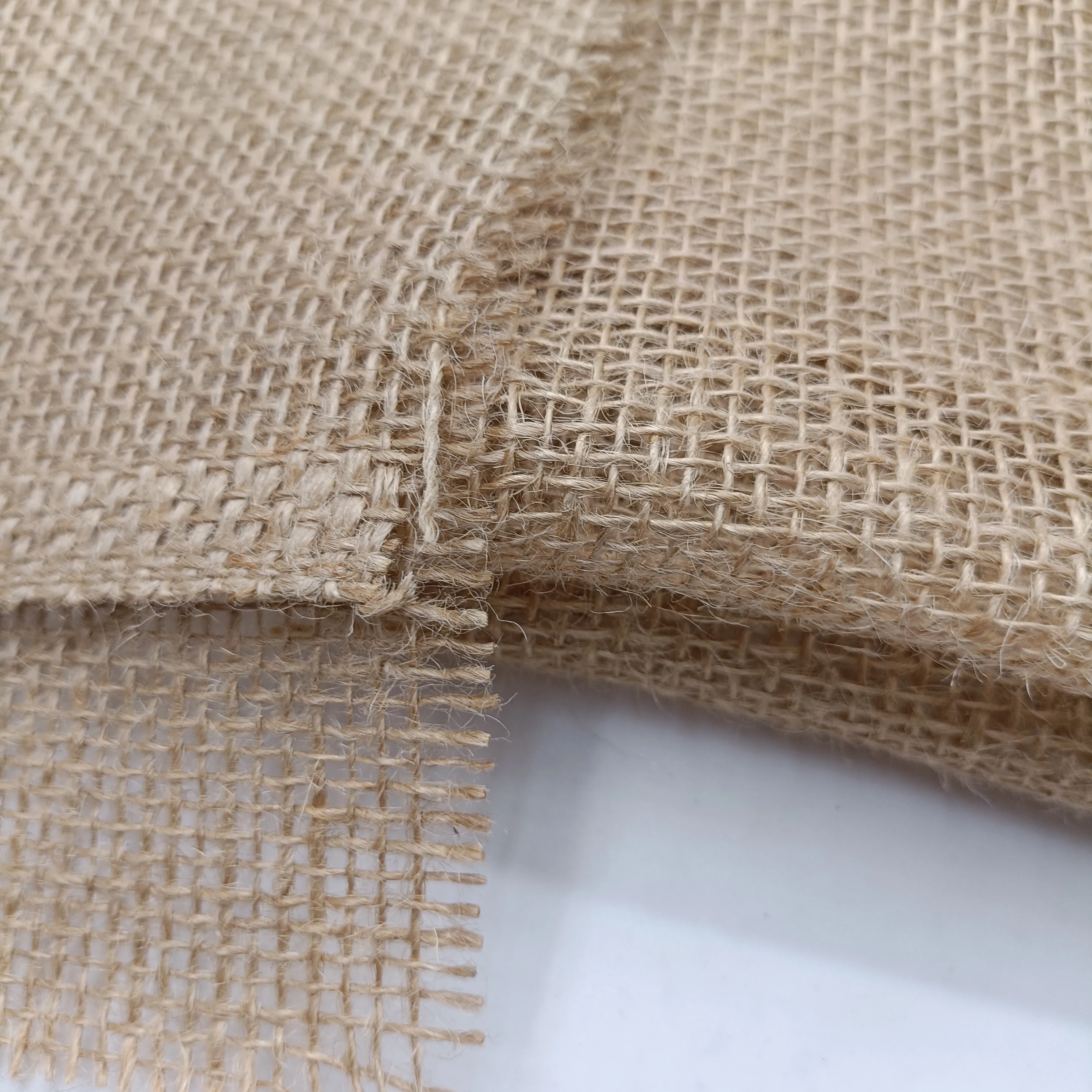 Hot Sale Gunny Fabric Hessian Cloth Natural Jute Burlap Fabric Wholesale