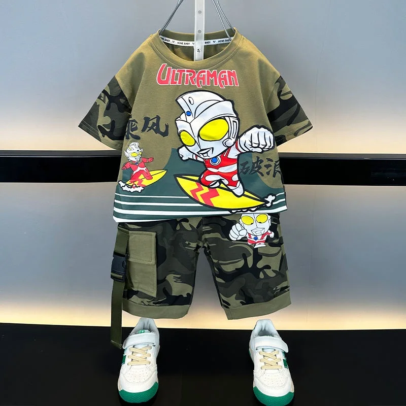 2024 summer short sleeve new boys formal suits wholesale suit for kids boys wedding children boys suits