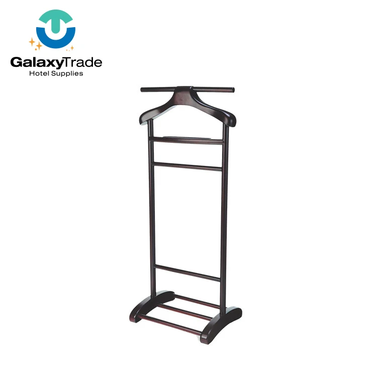 Wholesale Cheap Prices 2 Piece Set Premium Wooden Clothes Hanger With Clip