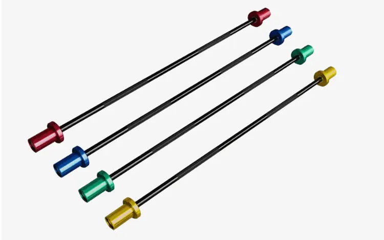 custom 1.2m children weightlifting bar gym fitness aluminum barbell rod