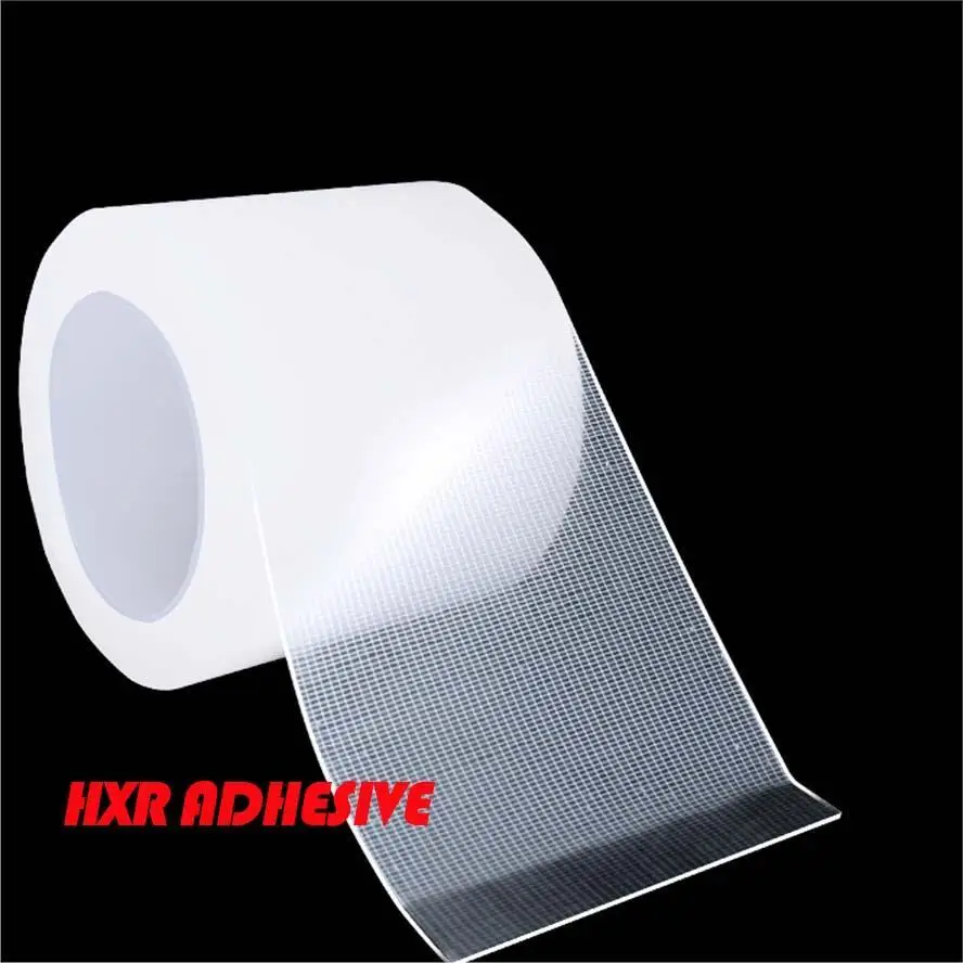 Reusable Sticky Double Sided Nano Tape Plus Fiberglass Mesh Tape Waterproof High Quality Tape