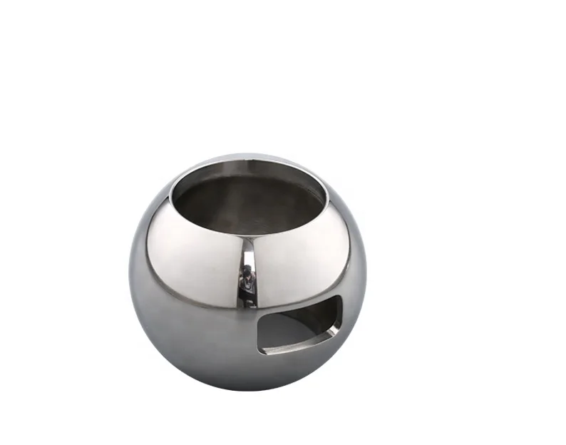
Hot sale hollow stainless steel valve ball with square slot valve parts high valve ball 