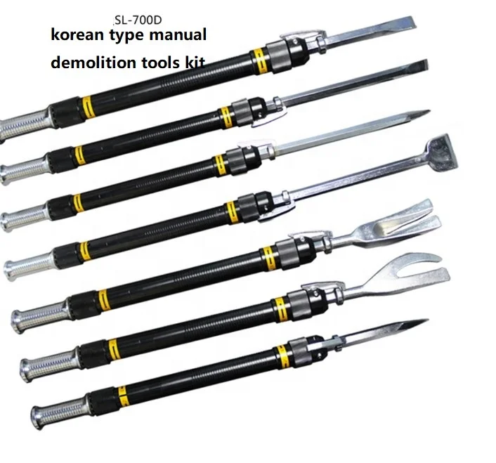 Multifunctional Hand Tools Set For Firefighting,Demolition & Rescue Hardware Aluminum Alloy Tools Kit