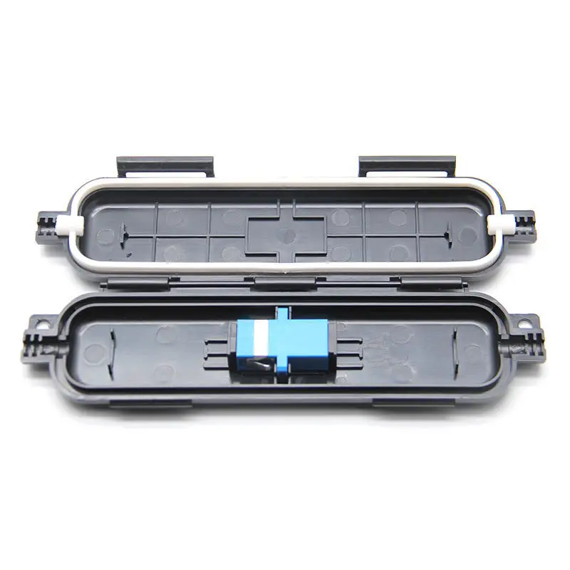 ABS material drop cable splicing sleeve protector rectangle fiber optic drop cable protective box