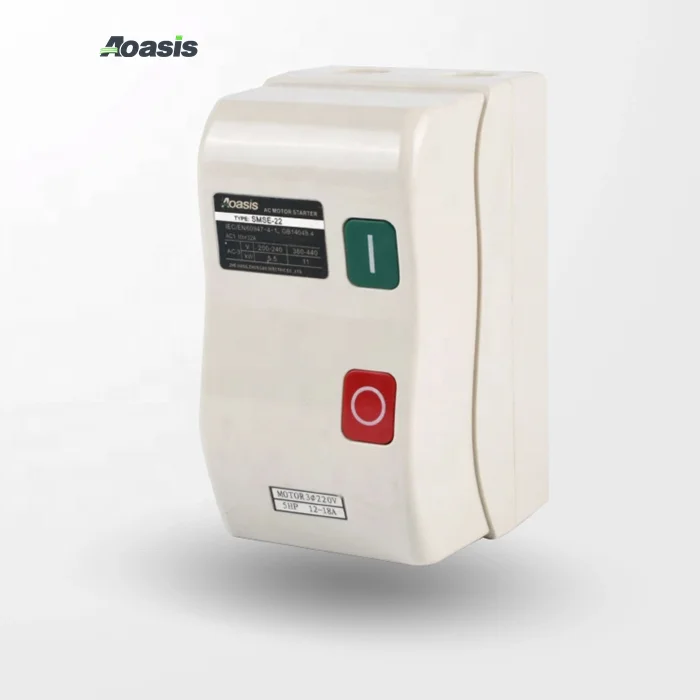 AOASIS SMSE-09 7A-10A 3 фазы 220v электрический контактор стартера мотора 2.2kW/3HP-регулируемым приводом 4 кВт/5.5HP