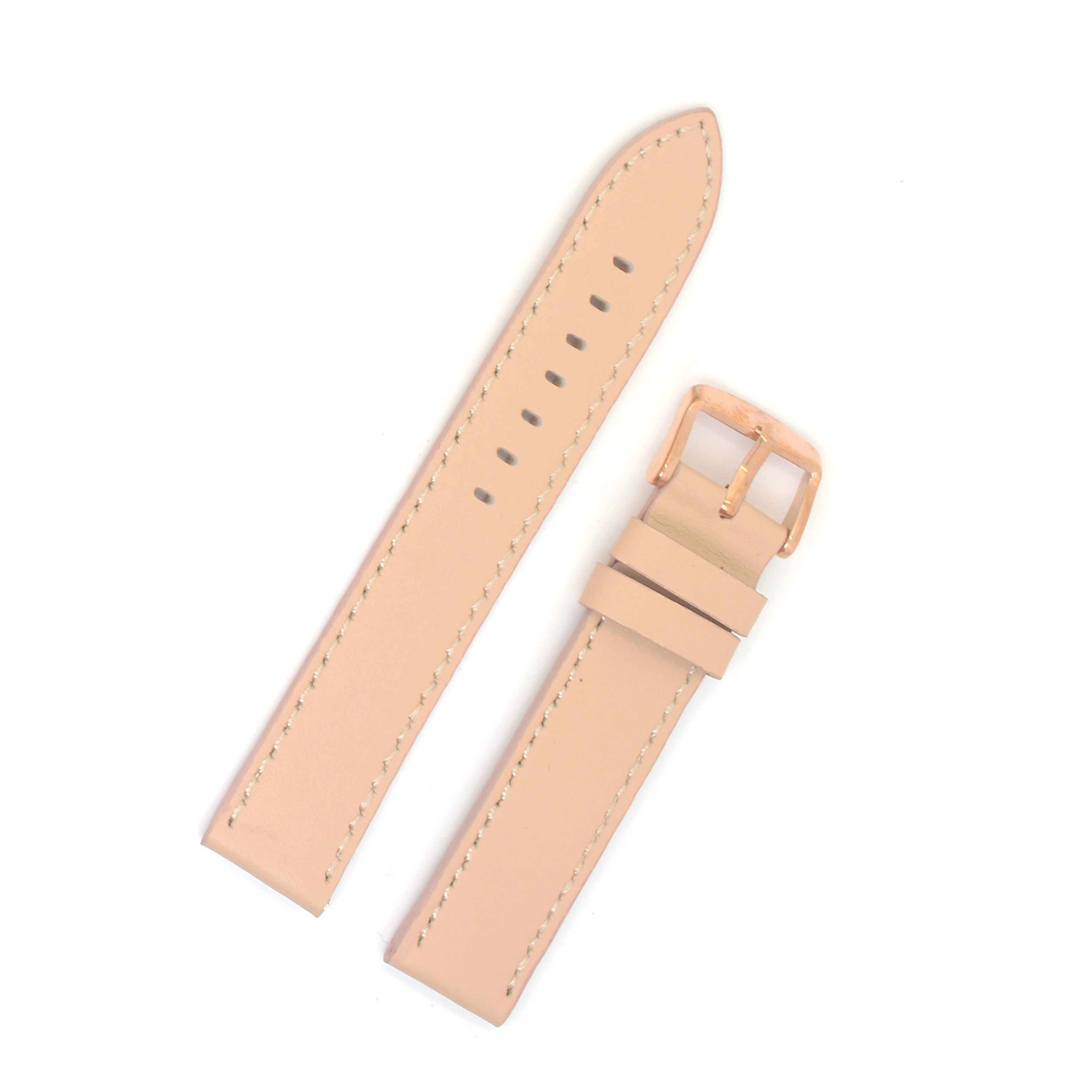 Watch strap quick release vintage handmade vegan 20mm leather straps