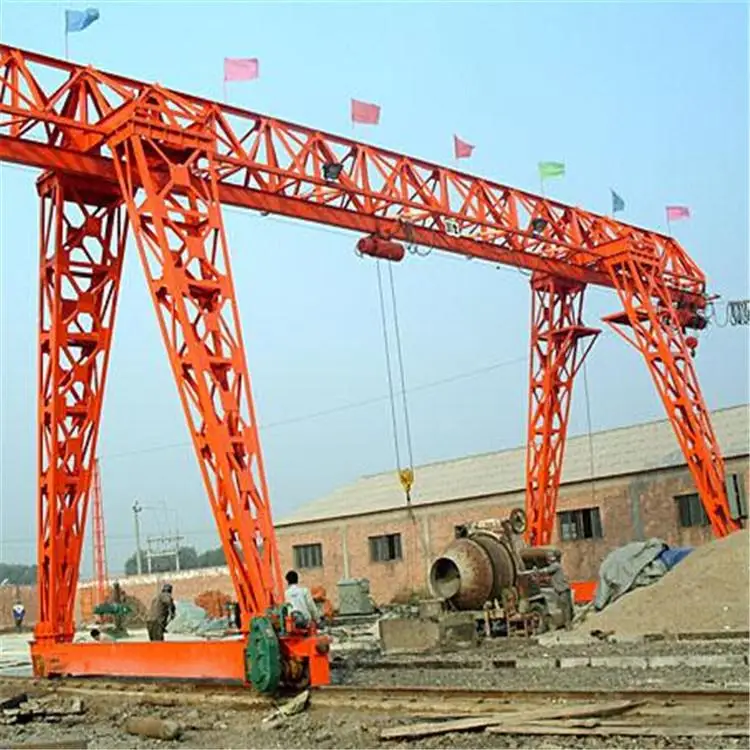 Бренд SZMC MHH 15-тонные однобалочные балки накладные козловые краны для верфи на открытом воздухе