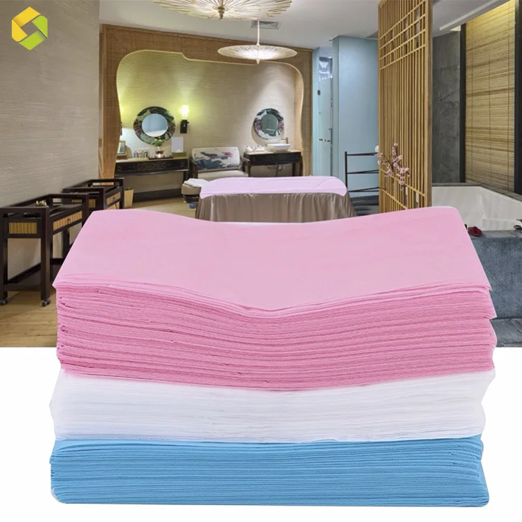 Factory Direct Non woven PP Bedspread Beauty Massage Disposable Bed Sheet Cover
