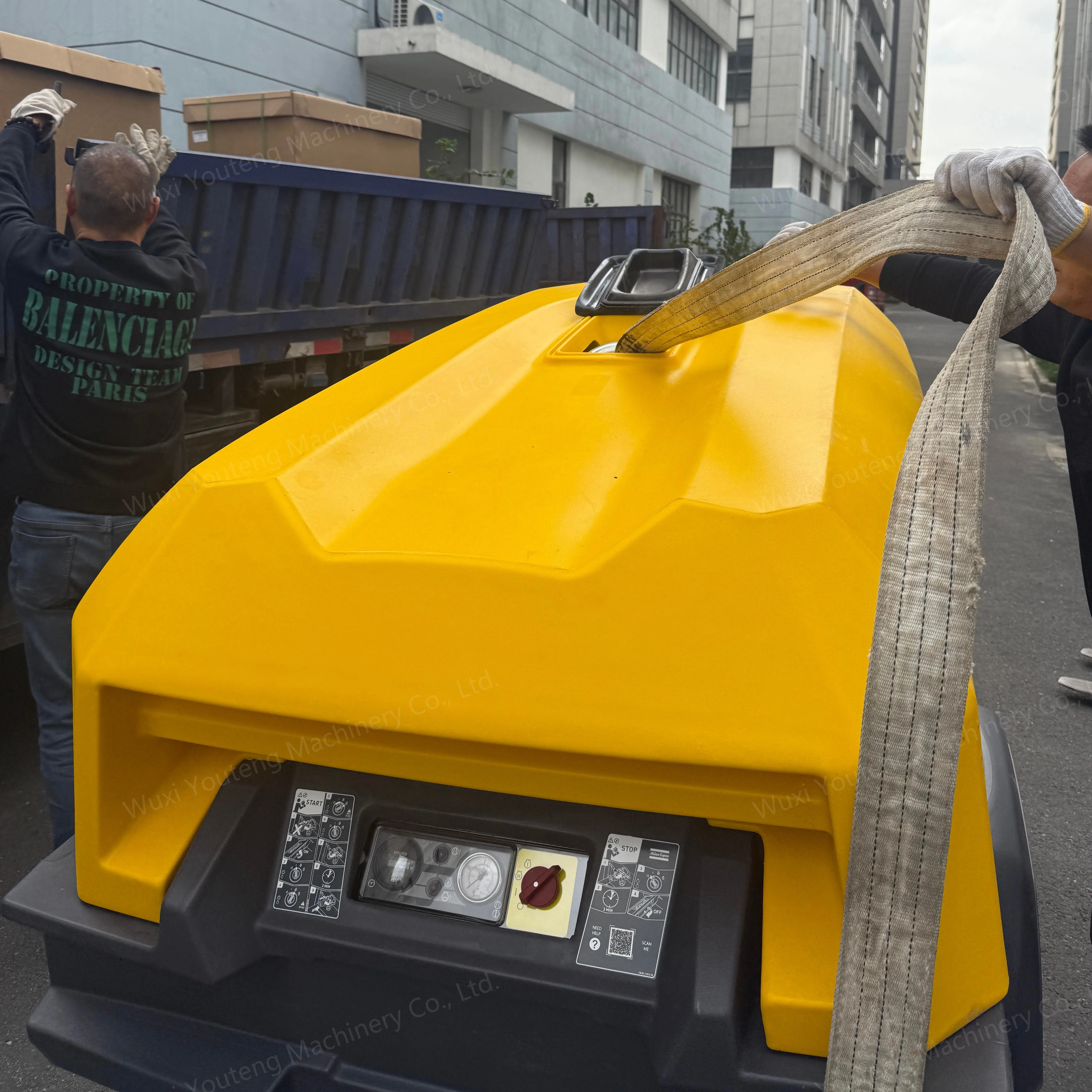 Atlas Copco XAS78KD Mobile Diesel Engine Air Compressor Machine 160CFM 7bar Portable Lubricated Mine Industries Gas