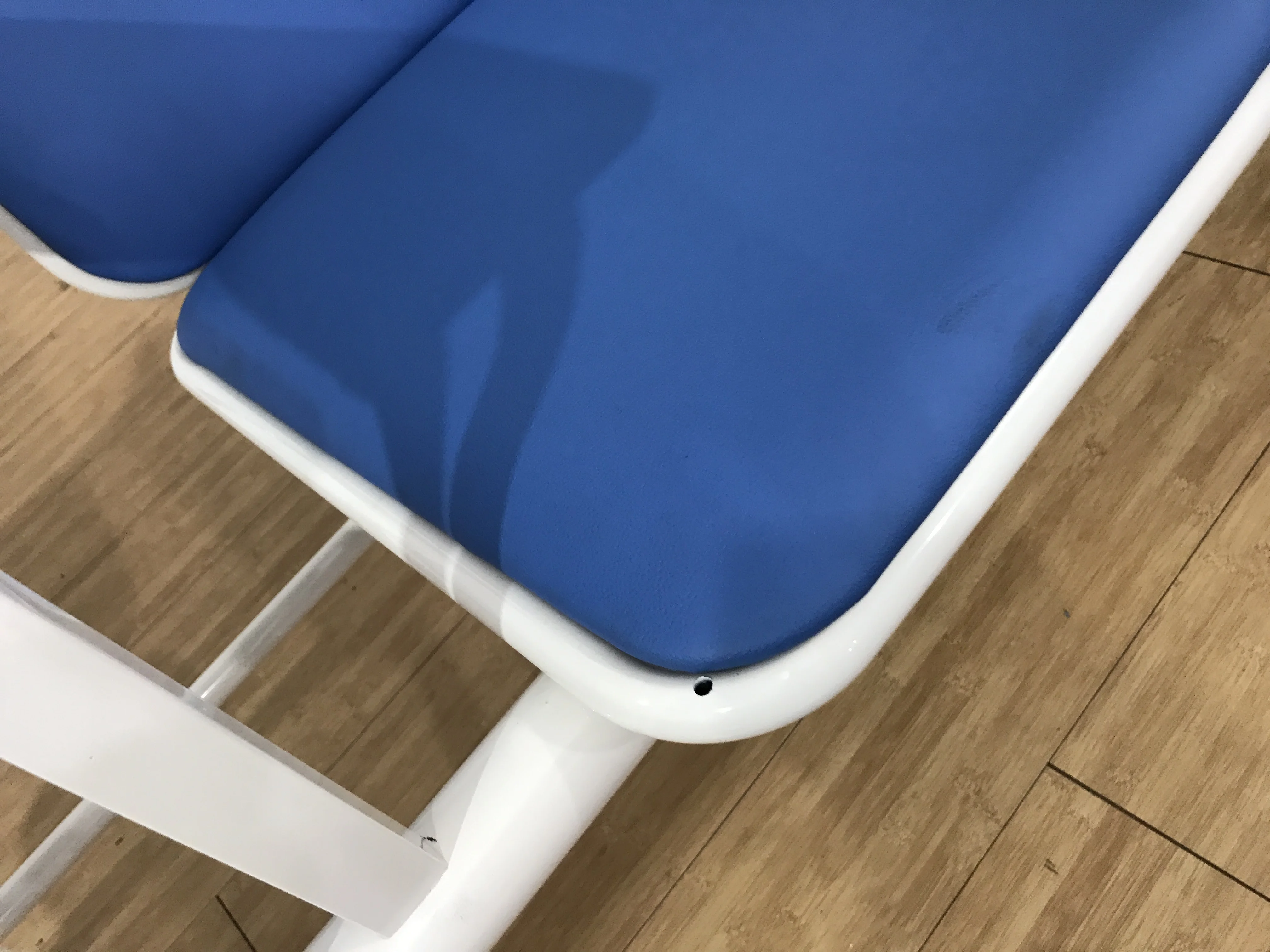 2022  medical waiting room chairs 3-seater blue cheap waiting room chairs