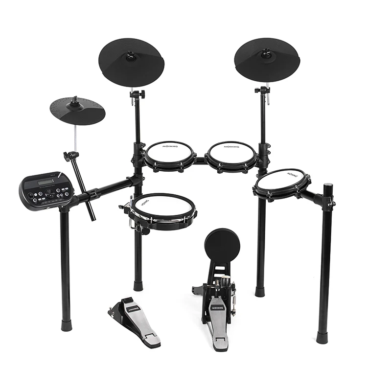 MOINNG portable Adult Children First Learn Electric Drums Professional Electric Drum Set