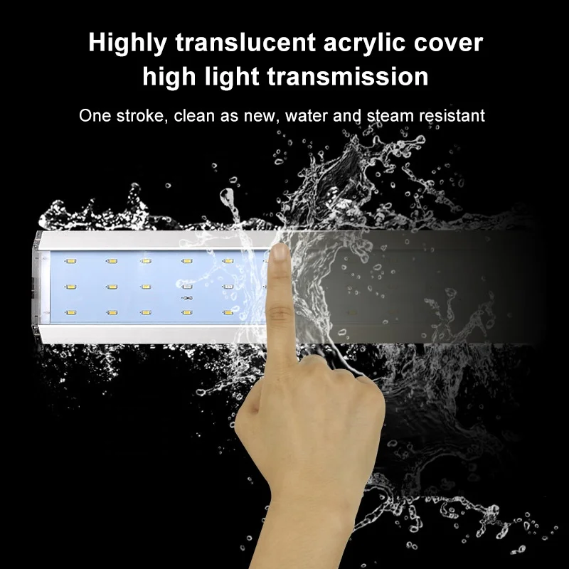 The New Listing Led aquarium led lighting fish tank highly transparent Extensible Waterproof Clip on Lamp For Fish Tank