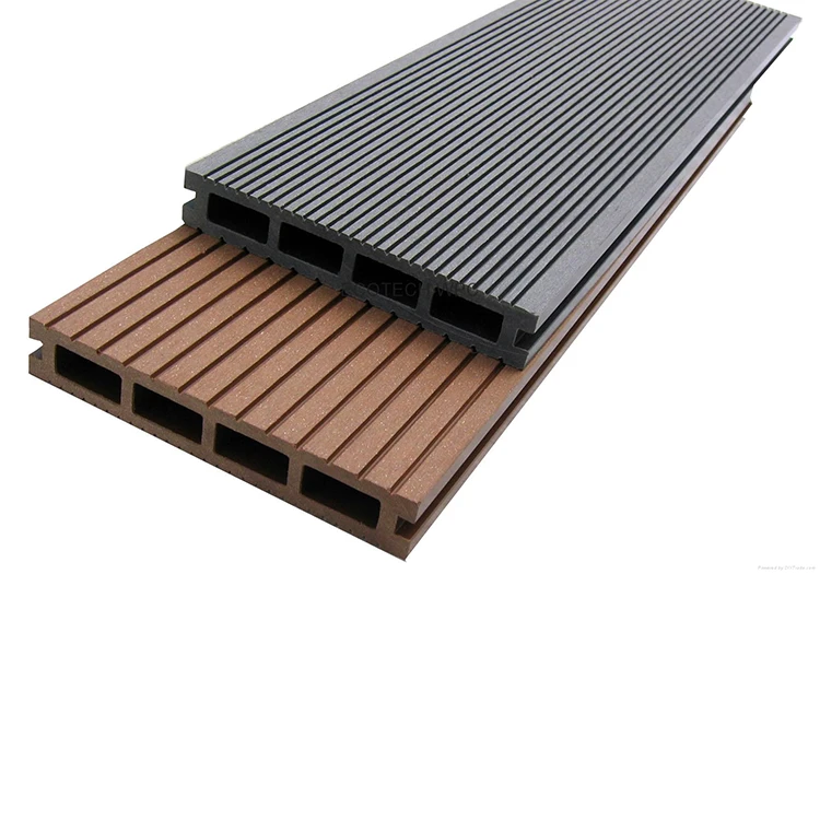 Outdoor Wood Plastic Composite Decking WPC Decking Composite Wood Floor