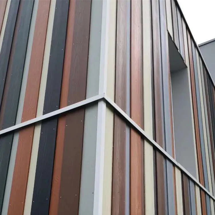 Professional weatherside board battenwood grain fiber cement siding panel for exterior cement board panels