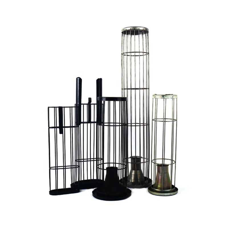 316L Stainless Steel  Filter Bag Cages with Galvanized Frame Package