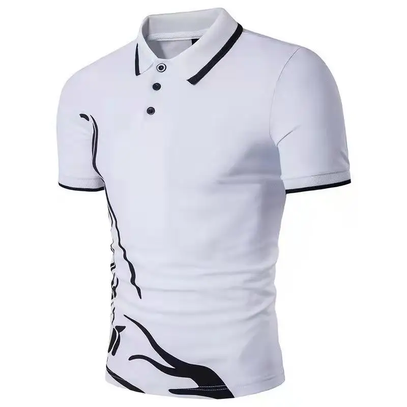 Drop shipping Personalized Custom Polo Shirt High Quality Mens Custom Embroidered Or Print Logo T Shirt Polo