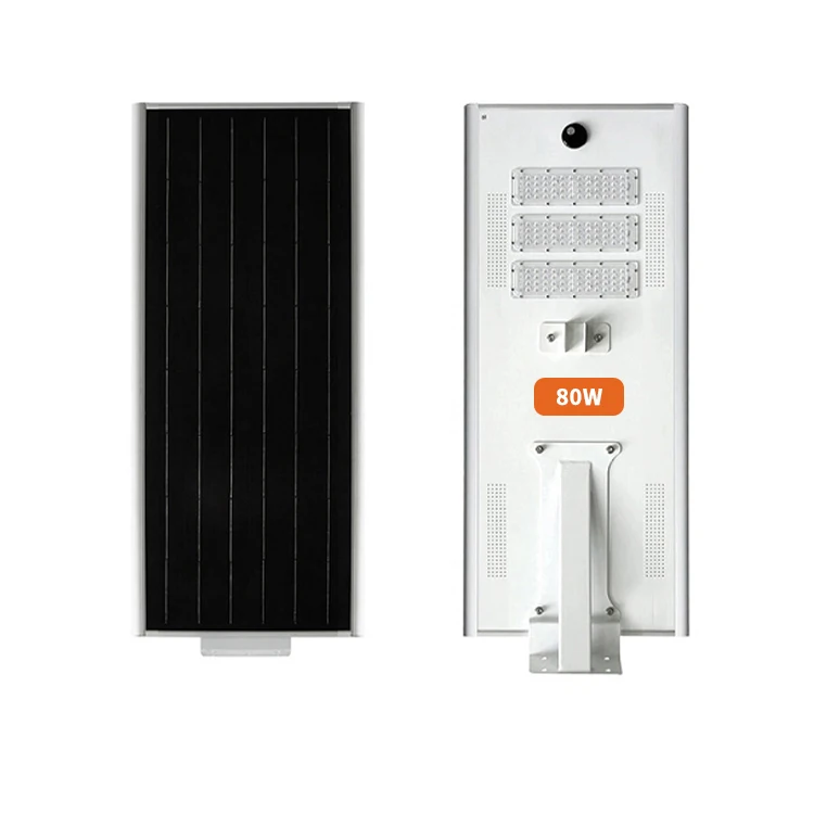 Factory direct sale price 120 watt die casting aluminum led lamp all in one integrated solar street light excluding light pole