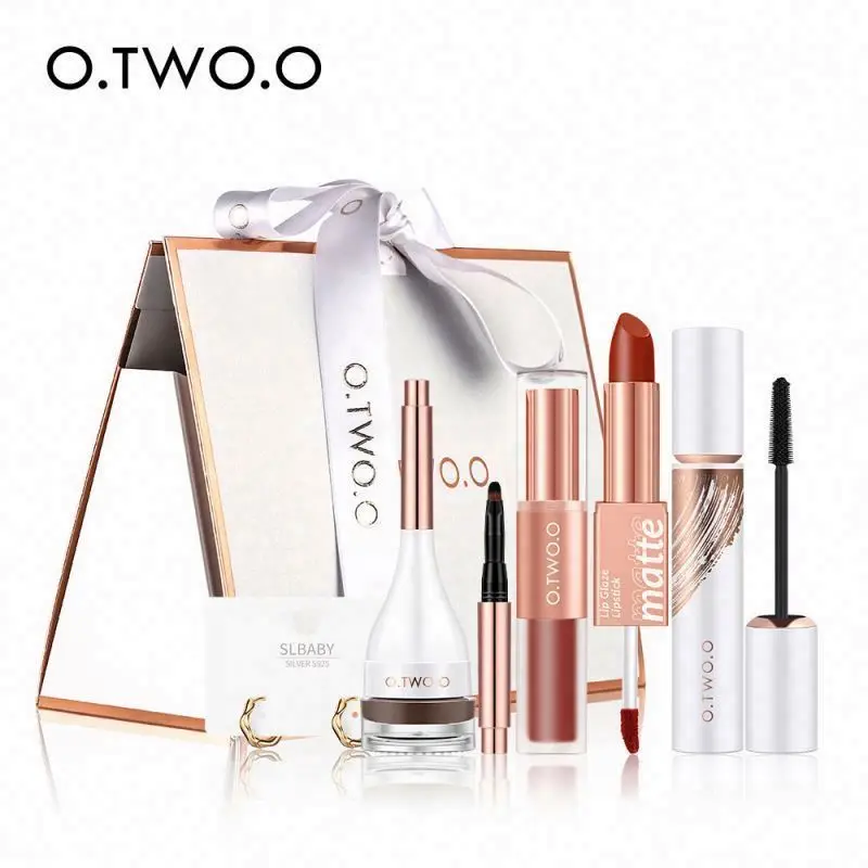 O. Tw o. O Maquillaje набор подарков полный косметики Maquiagem для рождественского макияжа все в одном