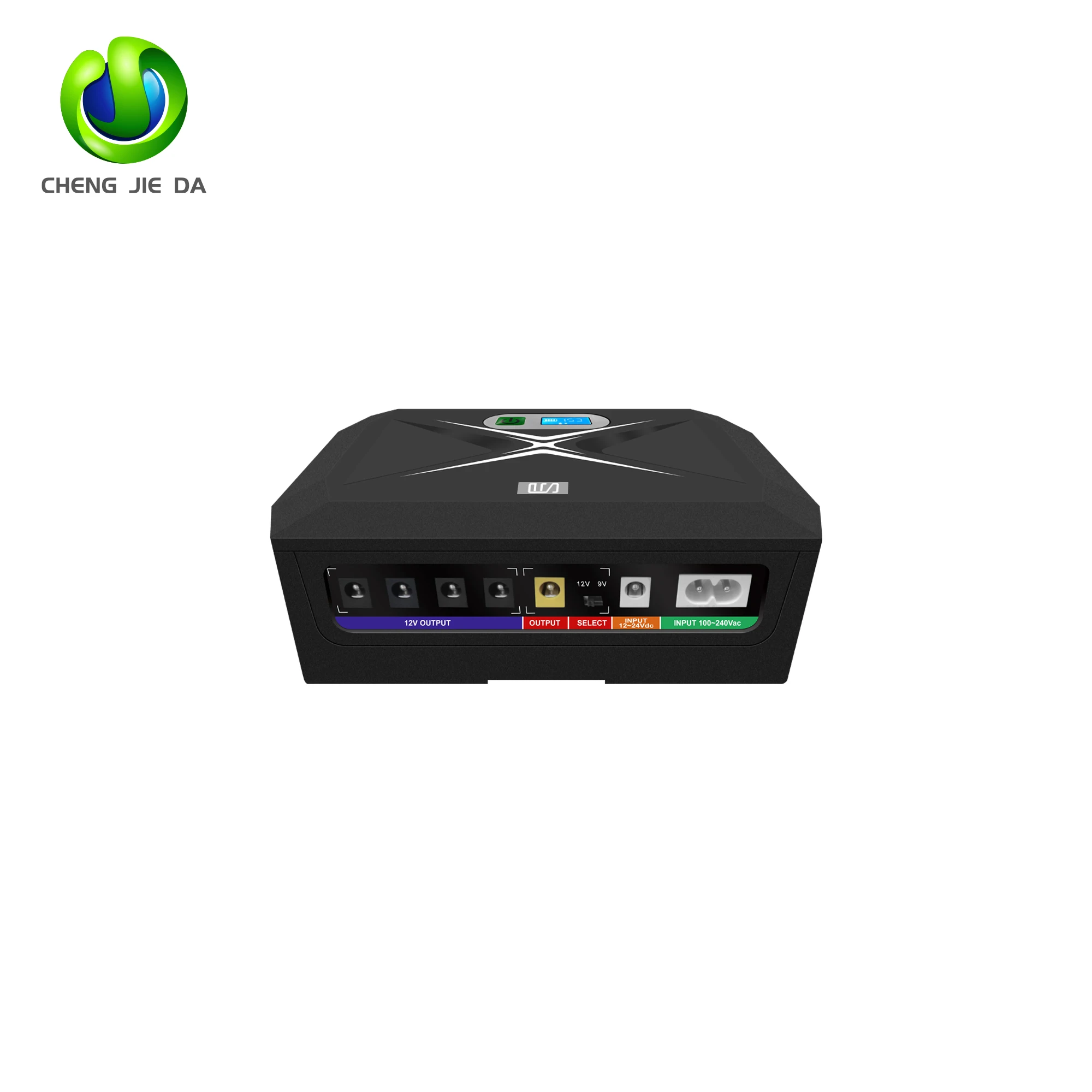 120W Mini DC UPS Lithium Battery Uninterruptible Power Supply 24V Input Voltage for Wifi Router