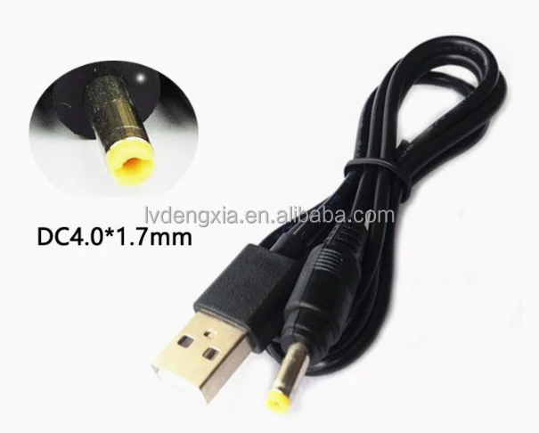 DC 5.5*2.1 mm/3.5*1.35mm/4.0*1.7mm/2.5*0.7mm/2.0*0.6mm to USB Male Power Cable Extension cord