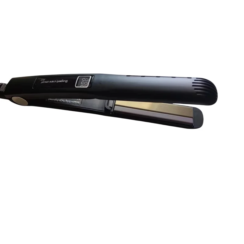 Factory Professional Rechargeable Hair Straightener Custom 2 Heating Settings Flat Iron Ceramic Fast Hair Straightener
