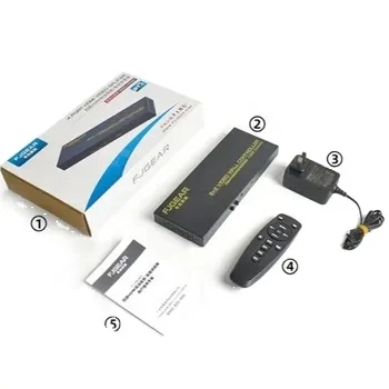 Discounted Products 1080P@60Hz Hdmi To Lan 4 Port Dvi 4*1 Quad Mult-Viewer Hdmi Extender Auto Vga Screen Splitter Kvm Switch