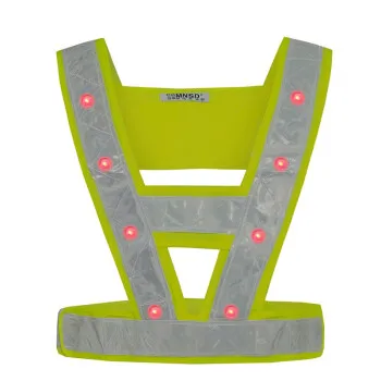 Светоотражающая полоса MUYE, защитный жилет из ткани, светоотражающая одежда с высокой видимостью