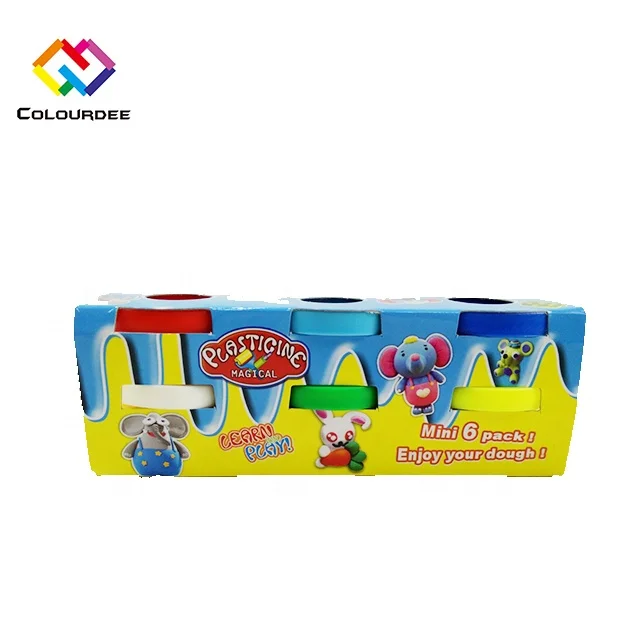 Non Toxic play dough plasticine intelligent Educational soft air dry Light Modelling Clay Fluffy Slime Mud Supplier Wholesale