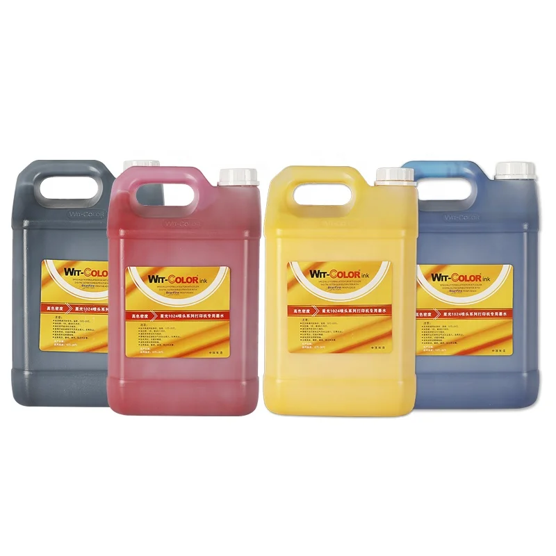 Outdoor flex printing ink spectra starfire 1024 head wit color solvent based ink