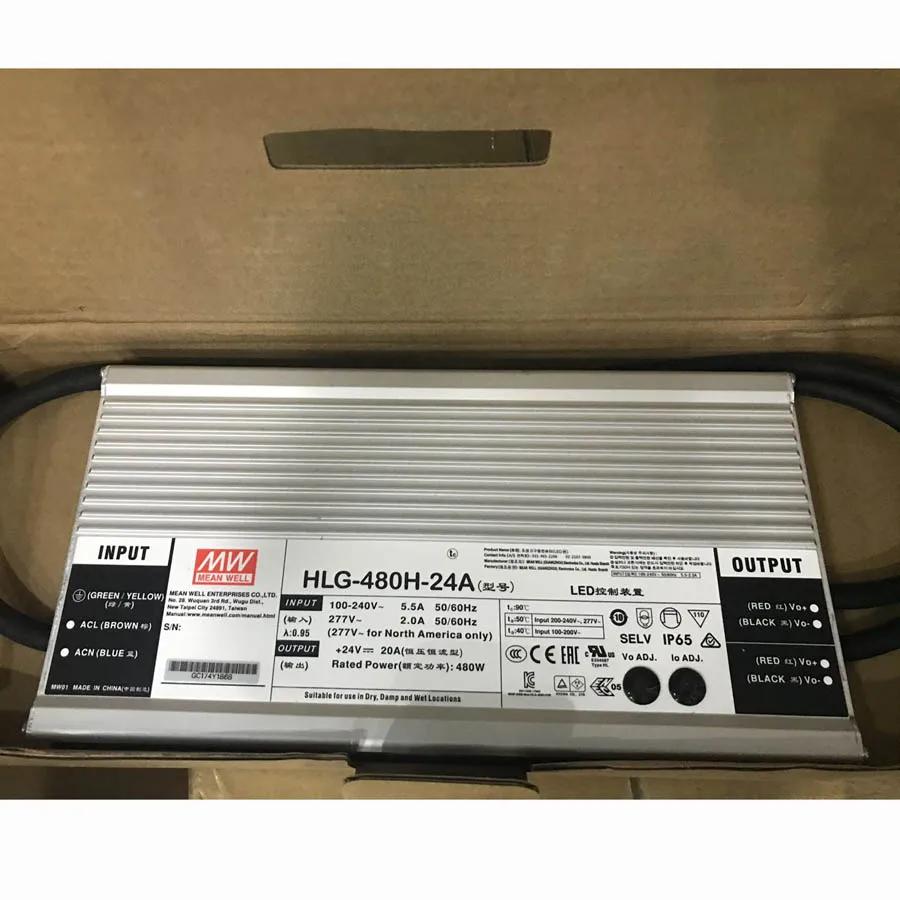 Meanwell 240h48b 48ab HL-G-240H-48B 240 Вт затемнение 48 В затемняемый Светодиодный драйвер Средний светодиодный