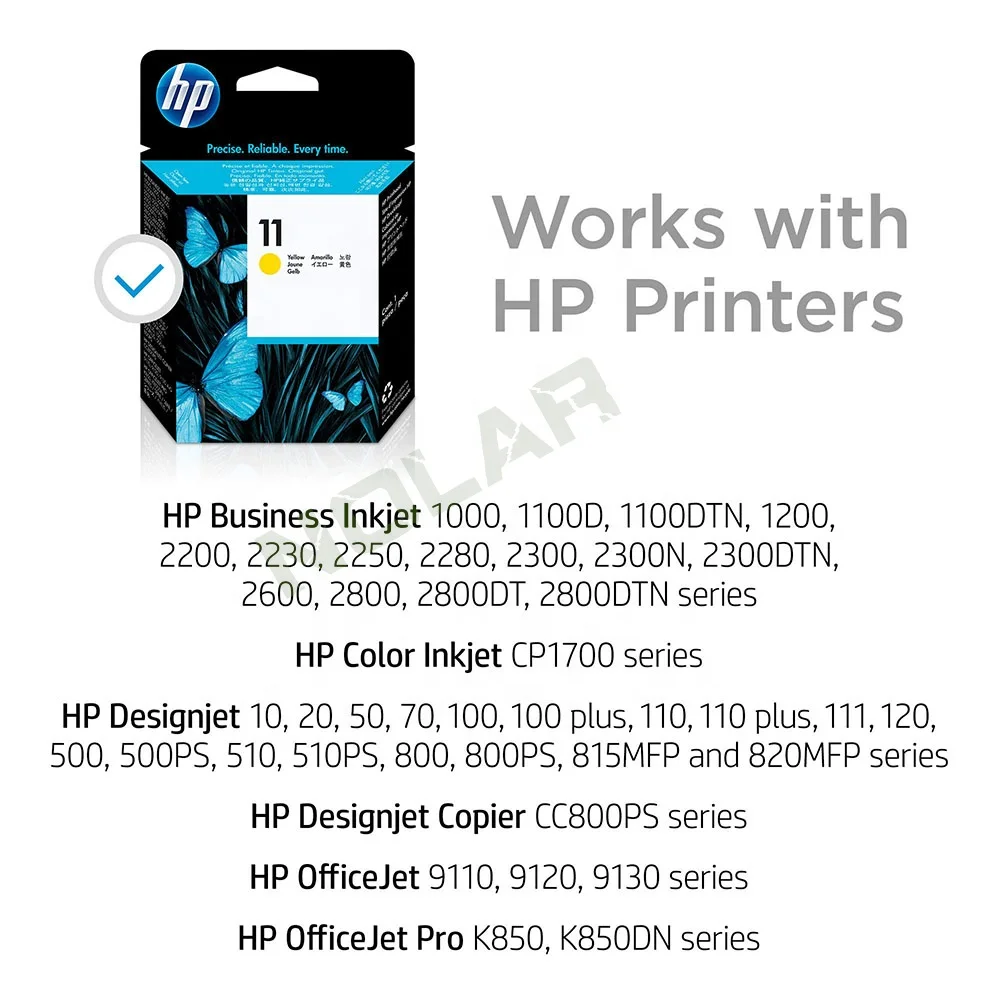 Оригинальная новая печатающая головка для HP 100 500 800 510 2800 110 111 Печатающая C4810A C4811A C4812A