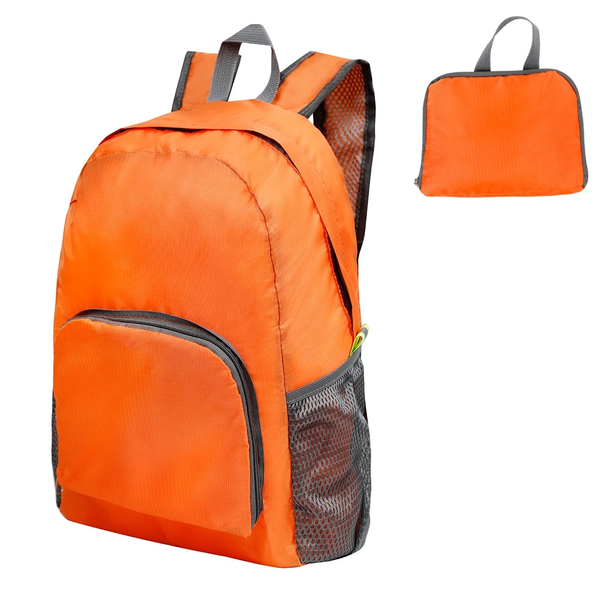 wholesale polyester fiber leisure ultralight backpack multi-color foldable waterproof travel backpack