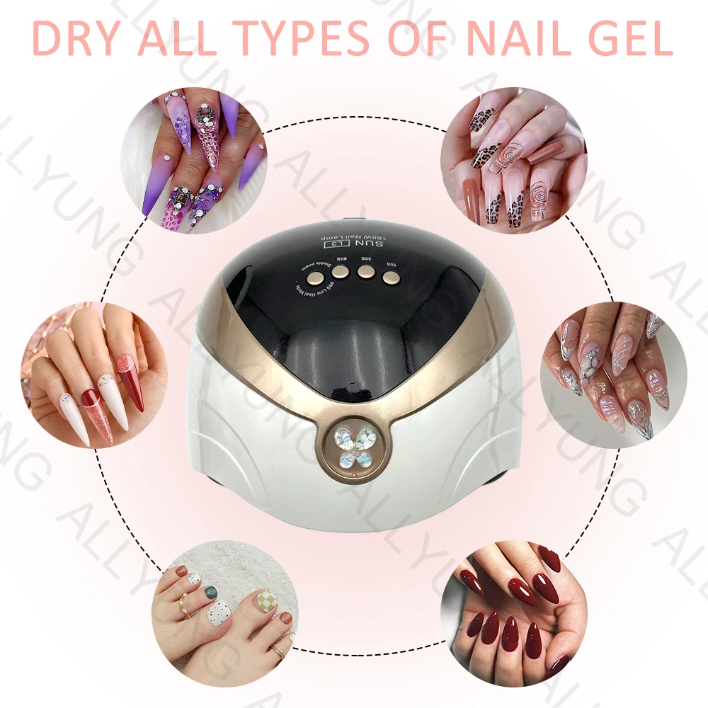 168w Professional Uv Nail Lamp SUN L3 For Drying Nails Gel Polishing 4 timers For Nail Use