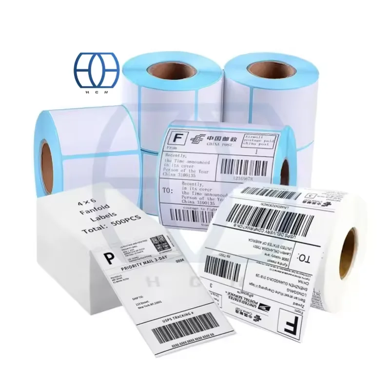 hot selling custom any size shipping sticker 4x6 direct thermal labels