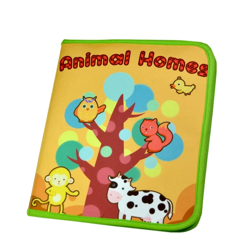 lelebe OEM wholesale manufacturer 2019 baby gift brain  stem organic kids educational toys cloth books with other toys & hobbies