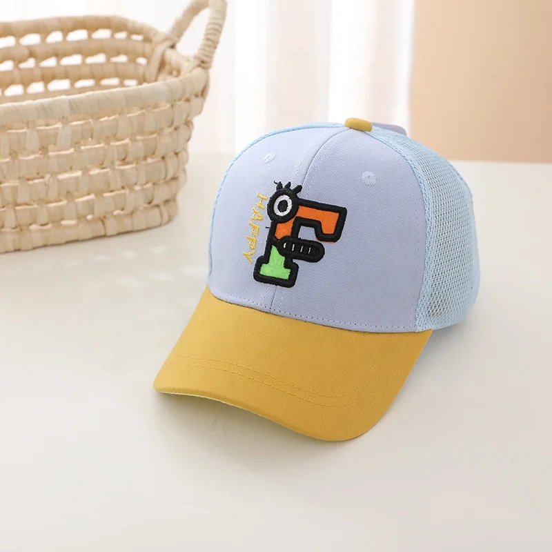 Kids Toddler Sunhat Toddler Matching Boys Baseball Cap for Beach Hat Custom Logo Opp Bag Outdoor Fashion Unisex Adults Plain T/T