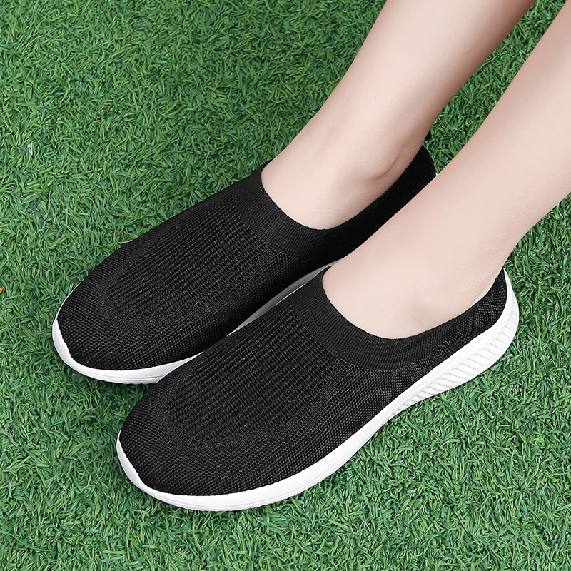 Wholesale Cozy Chaussures Pour Femmes Breathable Tennis Sport Shoes For Women Running Sneakers Walking Style Shoes Casual Shoes