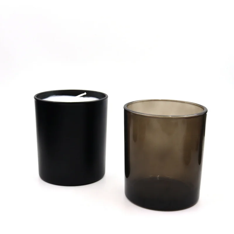 glass candle holders lanterns and candle jars glass holder color scented Aromatherapy Wax Ceramic Cup green glass candle jar