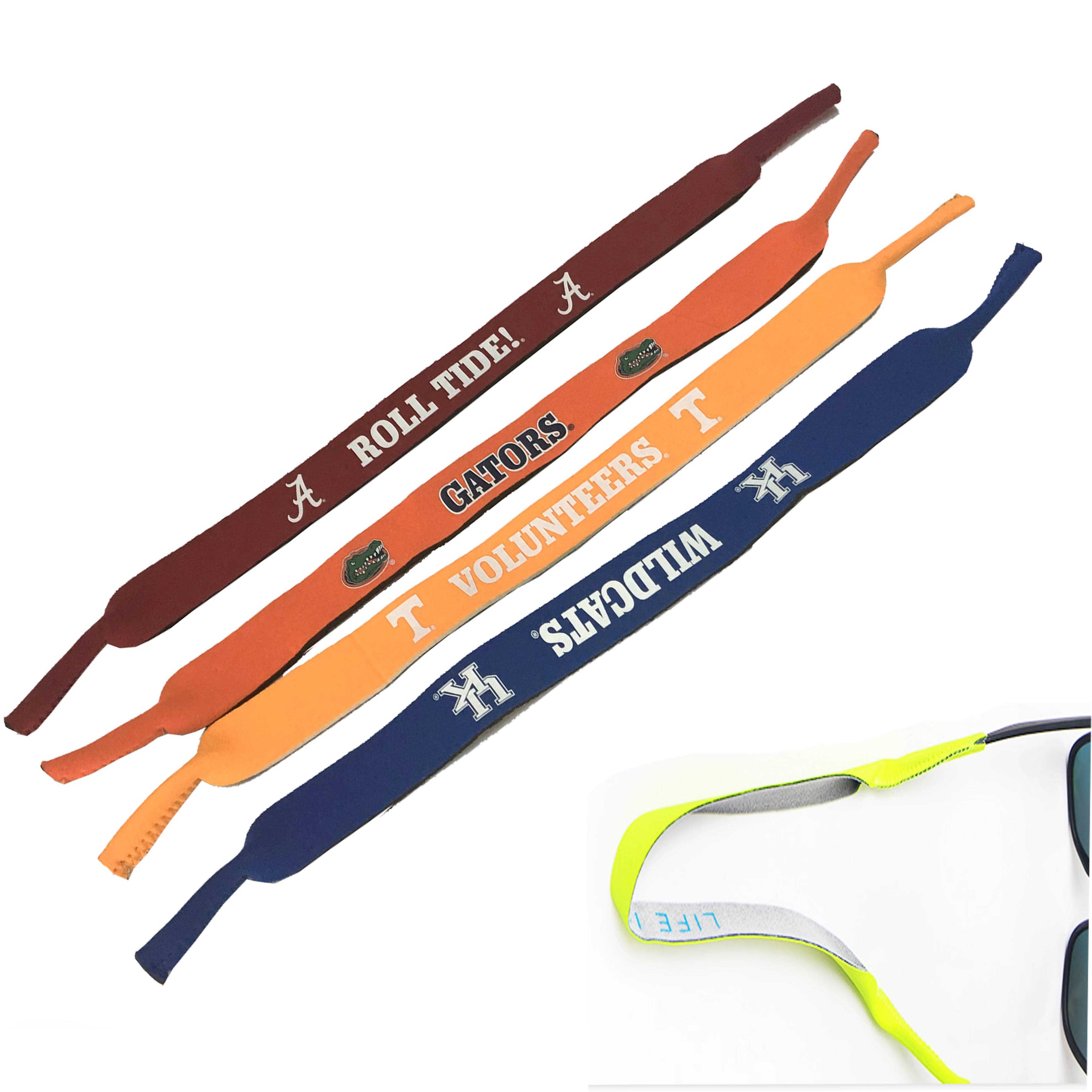 Wholesale Personalized Sports Glasses Straps Neoprene Eyewear Accessories Sunglasses Neck Strap