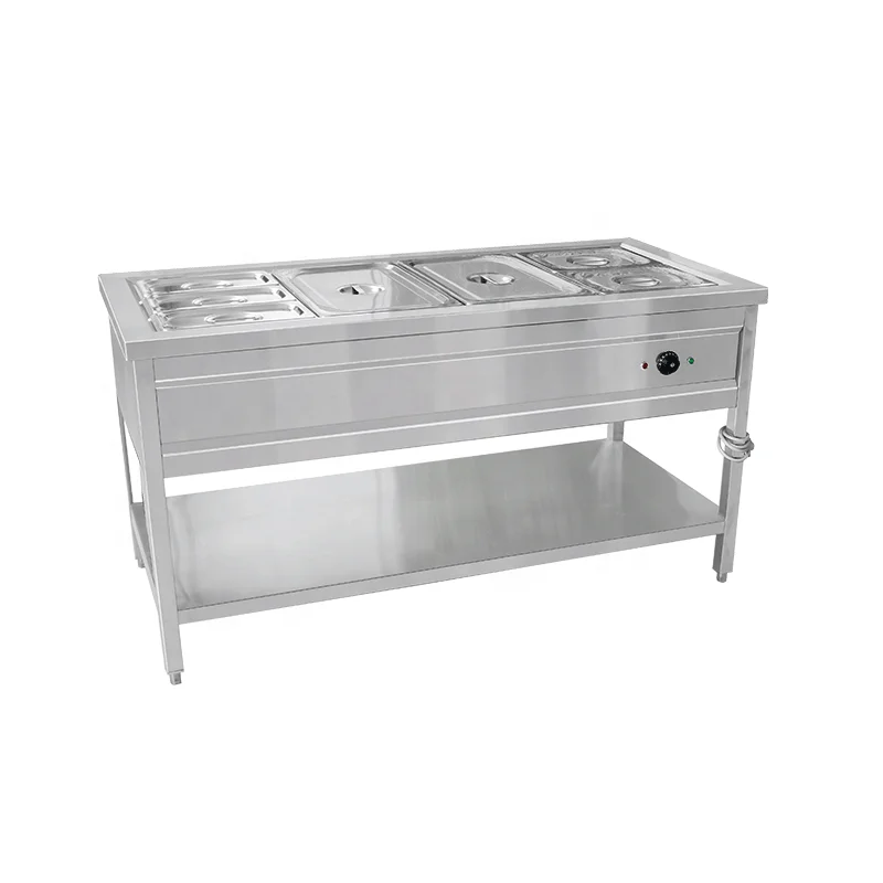 Customized Electric Buffet Bain Marie Food Warmer Steam cabinet for Hotel Restaurant