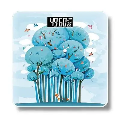 New Fashion 180kg 396Lb High Precision Load Cells LCD Backlit Electronic Bathroom Scale