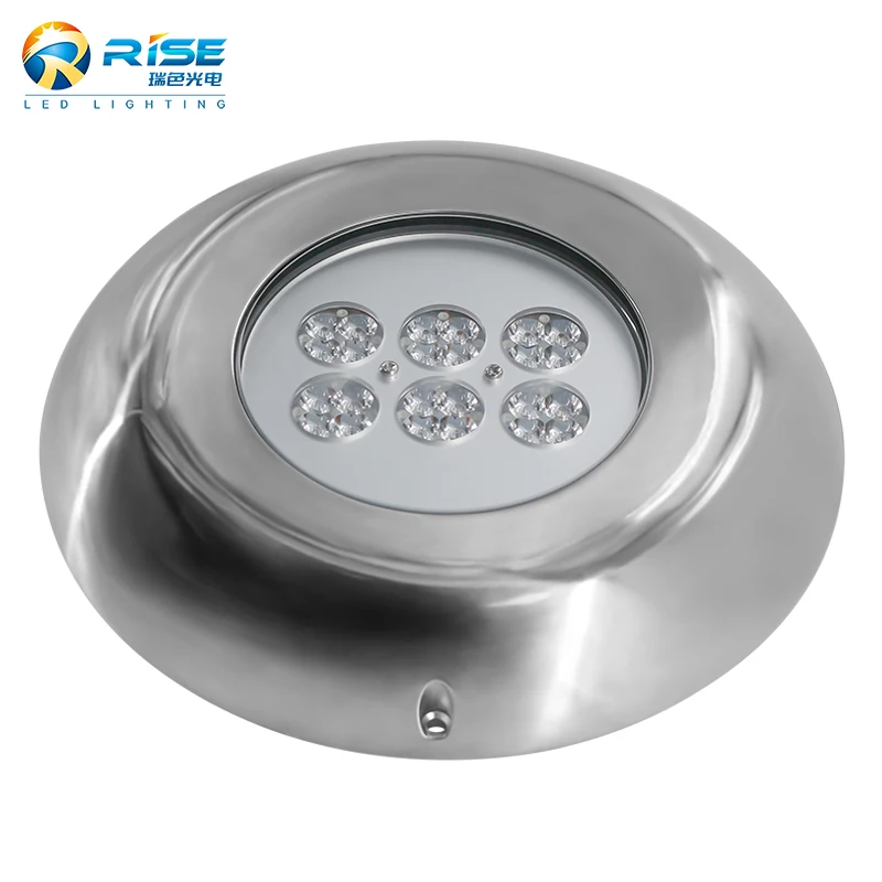 wall mounted Super Bright Recessed underground IP68 12V 24V RGB inground deck floor Swimming Pool LED Underwater Light