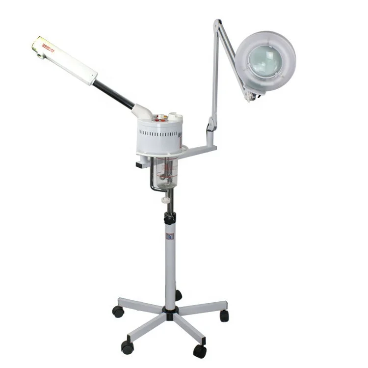 2022 Best selling 2 in 1 Face Steamer and 3X Magnifying Lamp Design for Beauty Use Facial Steamer with Magnifying Lamp