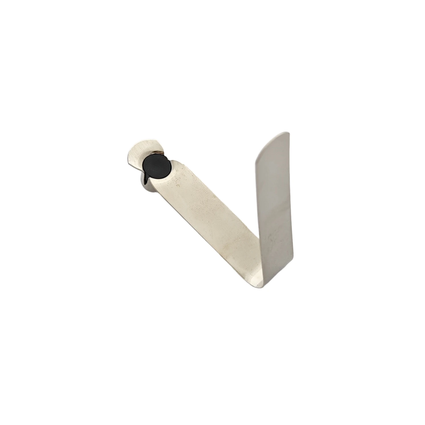 V-shaped Single and Double Head Spring Clip Push  Button Snap Clip